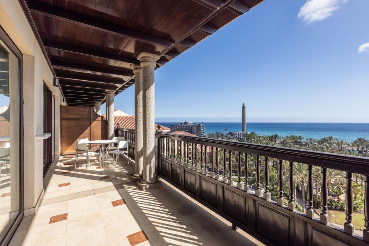 Lopesan Costa Meloneras Resort & Spa Exterior photo View from the balcony of a suite at the Hilton Tel Aviv